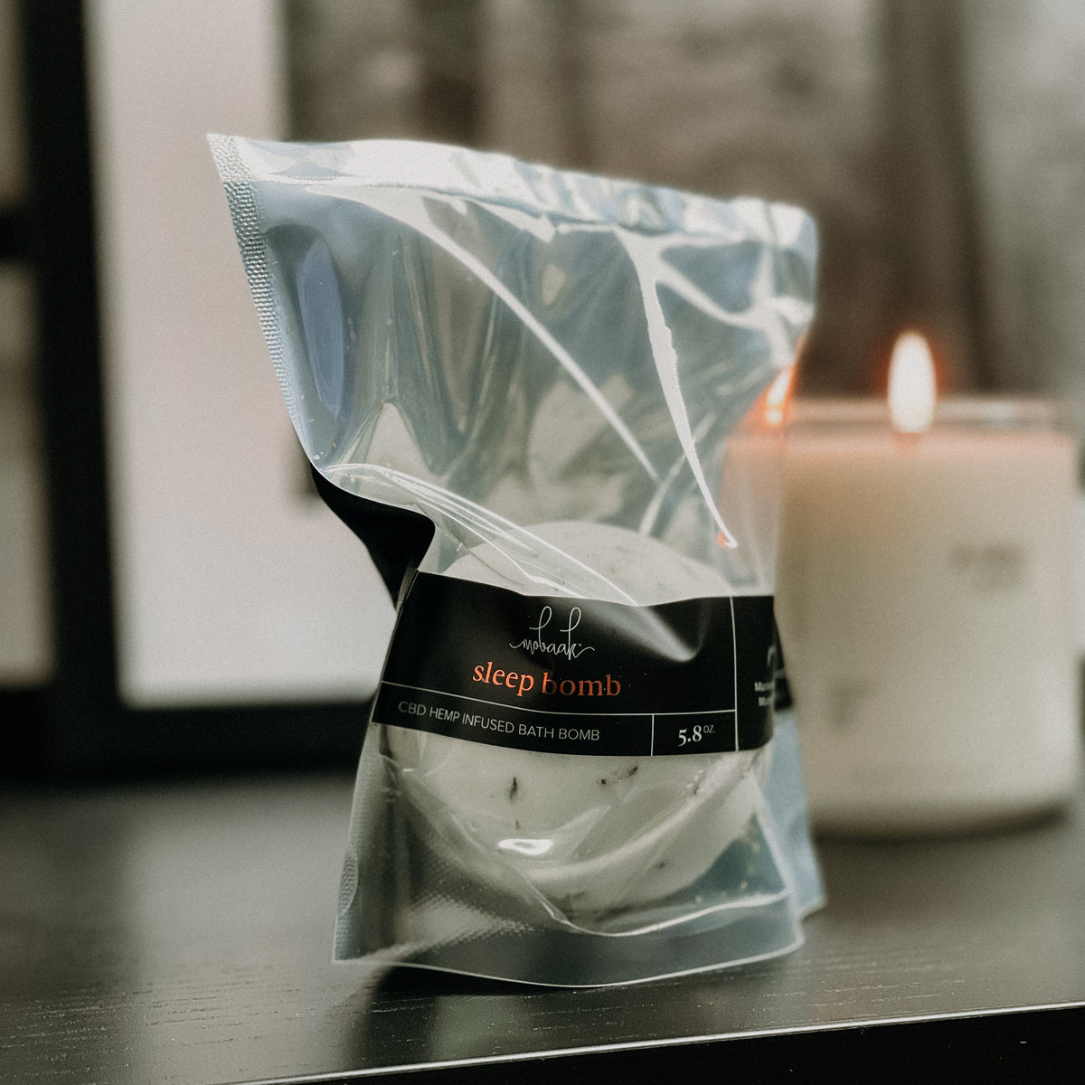 Hemp-Infused Sleep Bath Bomb