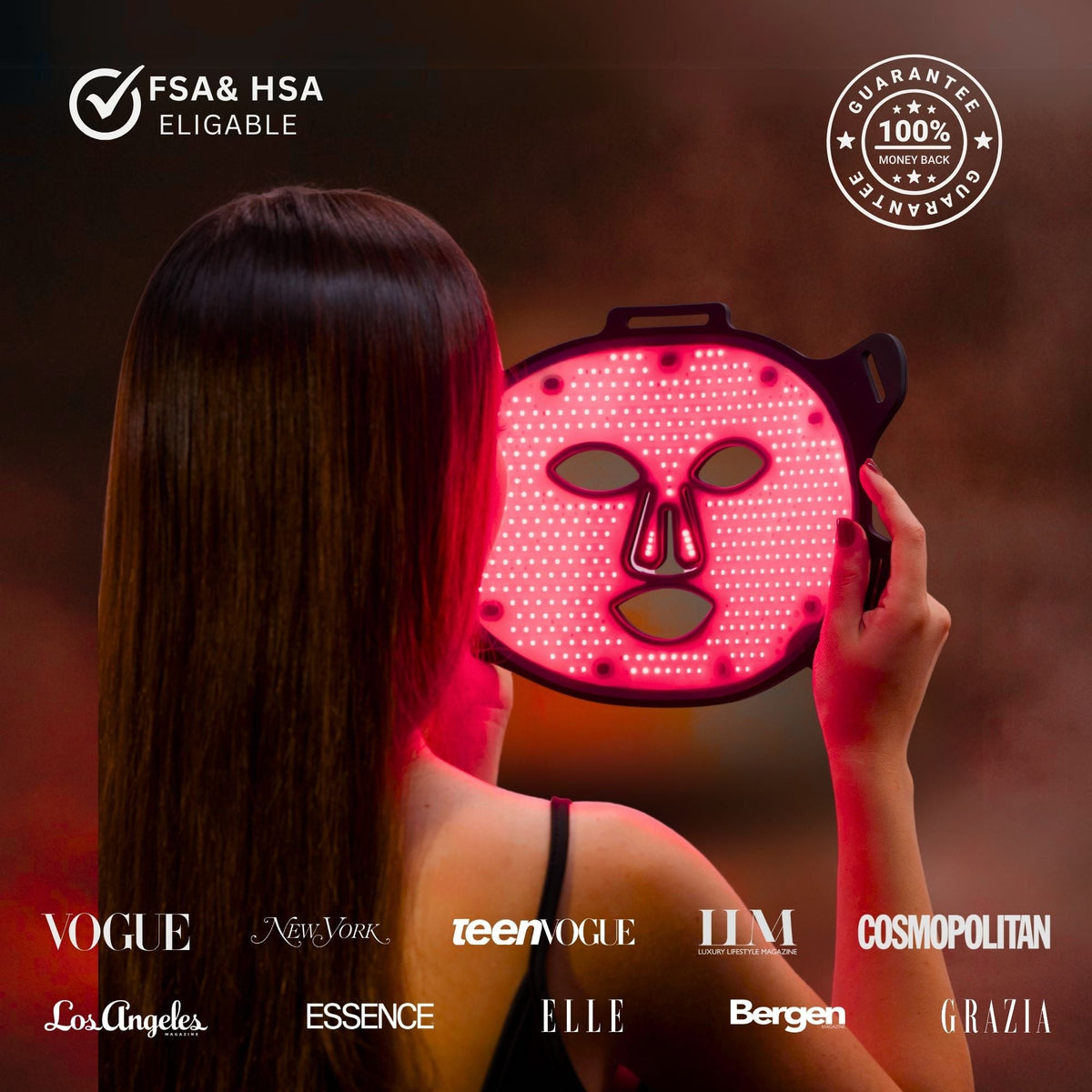 VISO Red Light Therapy Mask — FDA Certified