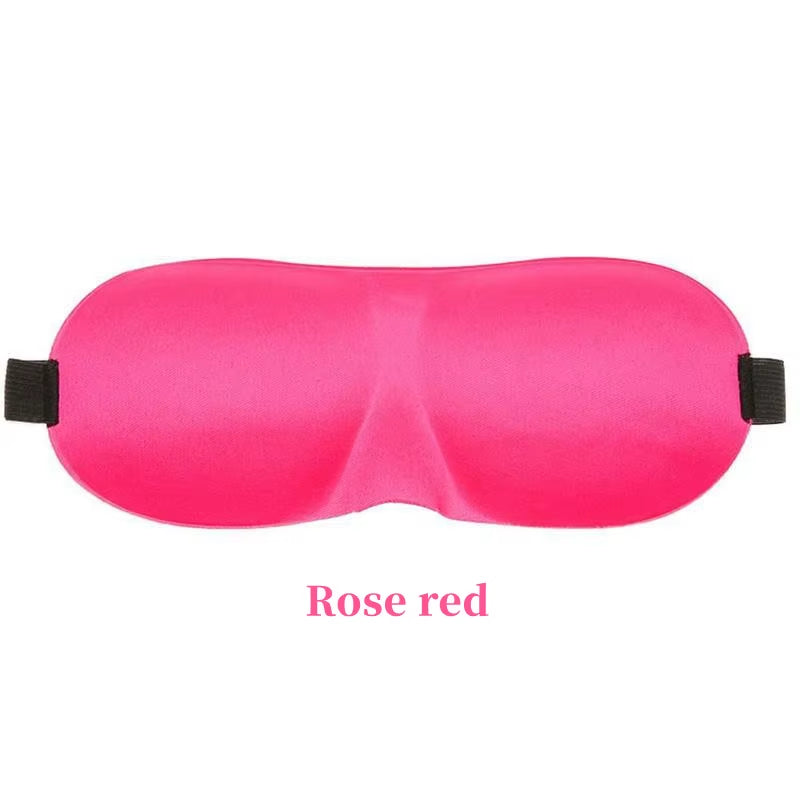 1 Pc 3D Sleep Mask Blindfold Sleep Aid Soft Memory Foam Eye Mask Suitable for Sleep Travel Blackout Sleep Mask Eye Mask Eyepatch
