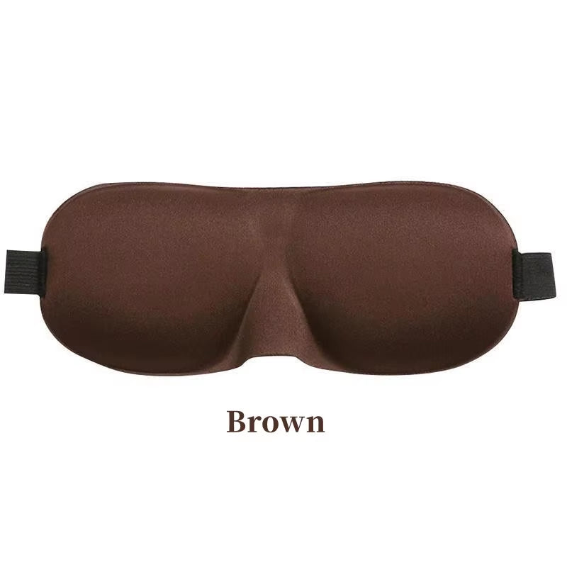 1 Pc 3D Sleep Mask Blindfold Sleep Aid Soft Memory Foam Eye Mask Suitable for Sleep Travel Blackout Sleep Mask Eye Mask Eyepatch