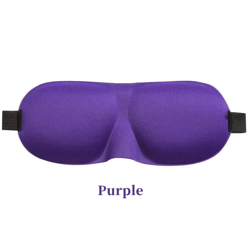 1 Pc 3D Sleep Mask Blindfold Sleep Aid Soft Memory Foam Eye Mask Suitable for Sleep Travel Blackout Sleep Mask Eye Mask Eyepatch