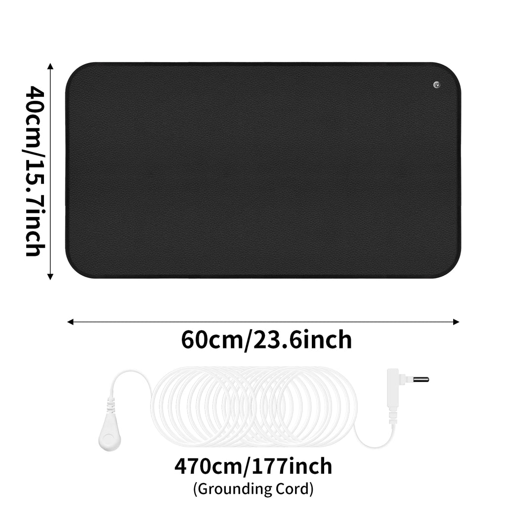 Grounding Mat for Improved Sleep Earth Mat Grounding Sheet for Improved Sleep Reduced Anxiety Pain Inflammation Relief
