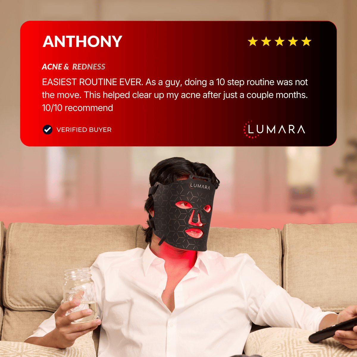 VISO Red Light Therapy Mask — FDA Certified