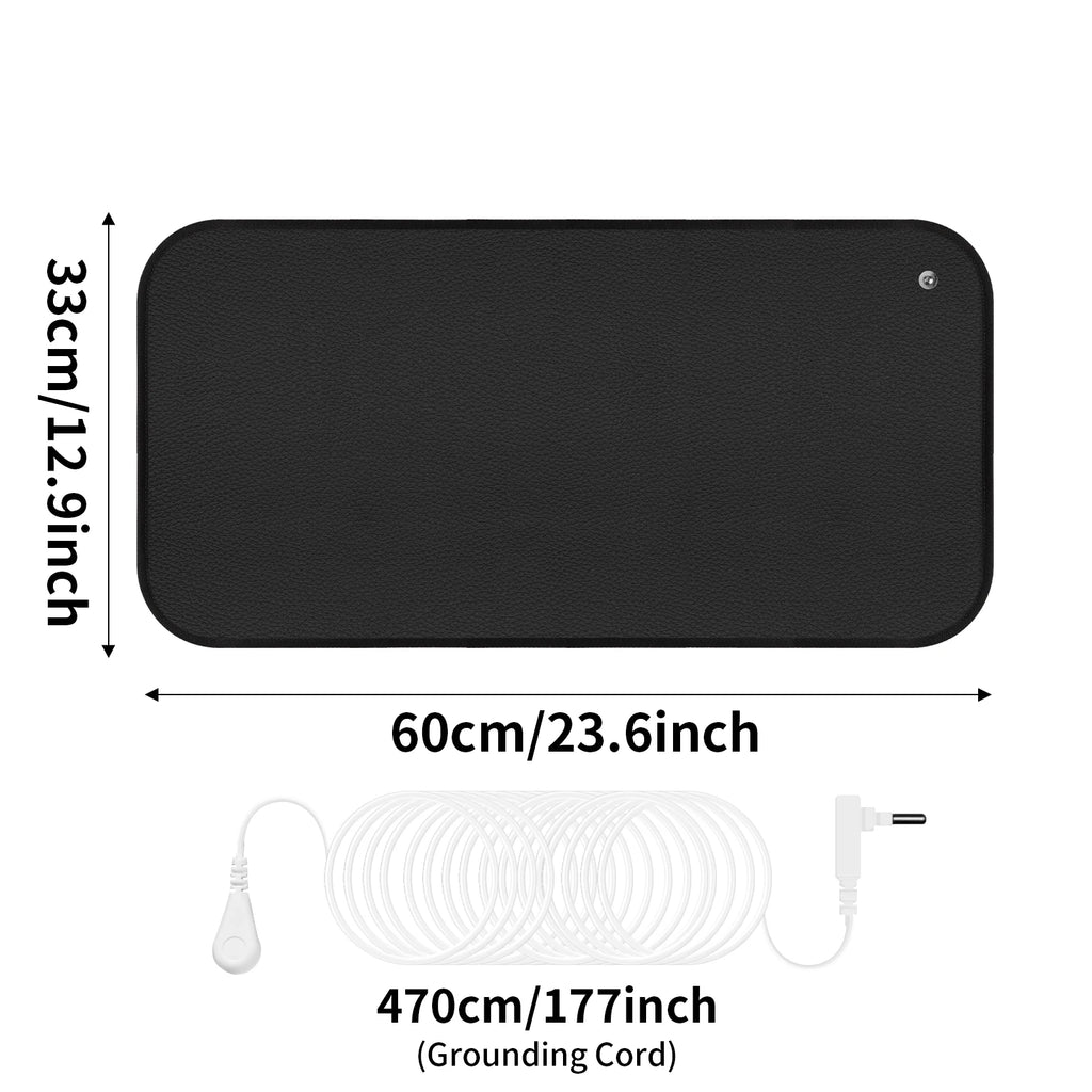 Grounding Mat for Improved Sleep Earth Mat Grounding Sheet for Improved Sleep Reduced Anxiety Pain Inflammation Relief