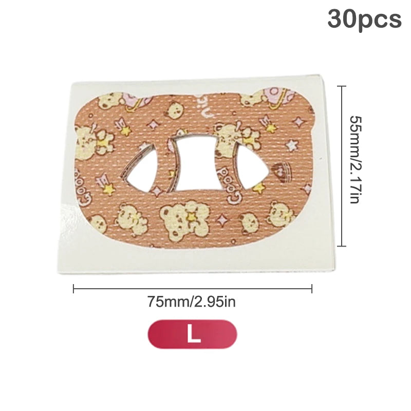 30Pcs Kids Mouth Tape for Sleeping anti Snoring Sleep Strips anti Snoring Sleep Tape Sleep Better Nose Breathing Improved Sleep