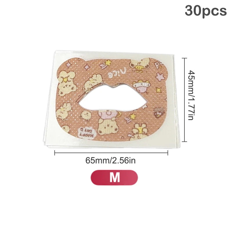 30Pcs Kids Mouth Tape for Sleeping anti Snoring Sleep Strips anti Snoring Sleep Tape Sleep Better Nose Breathing Improved Sleep