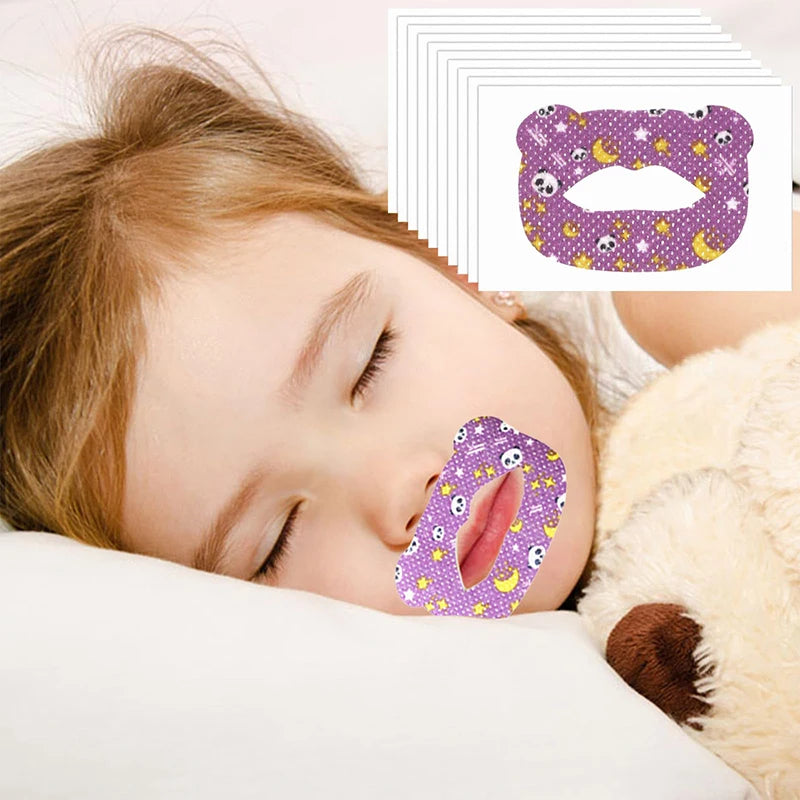 30Pcs Kids Mouth Tape for Sleeping anti Snoring Sleep Strips anti Snoring Sleep Tape Sleep Better Nose Breathing Improved Sleep