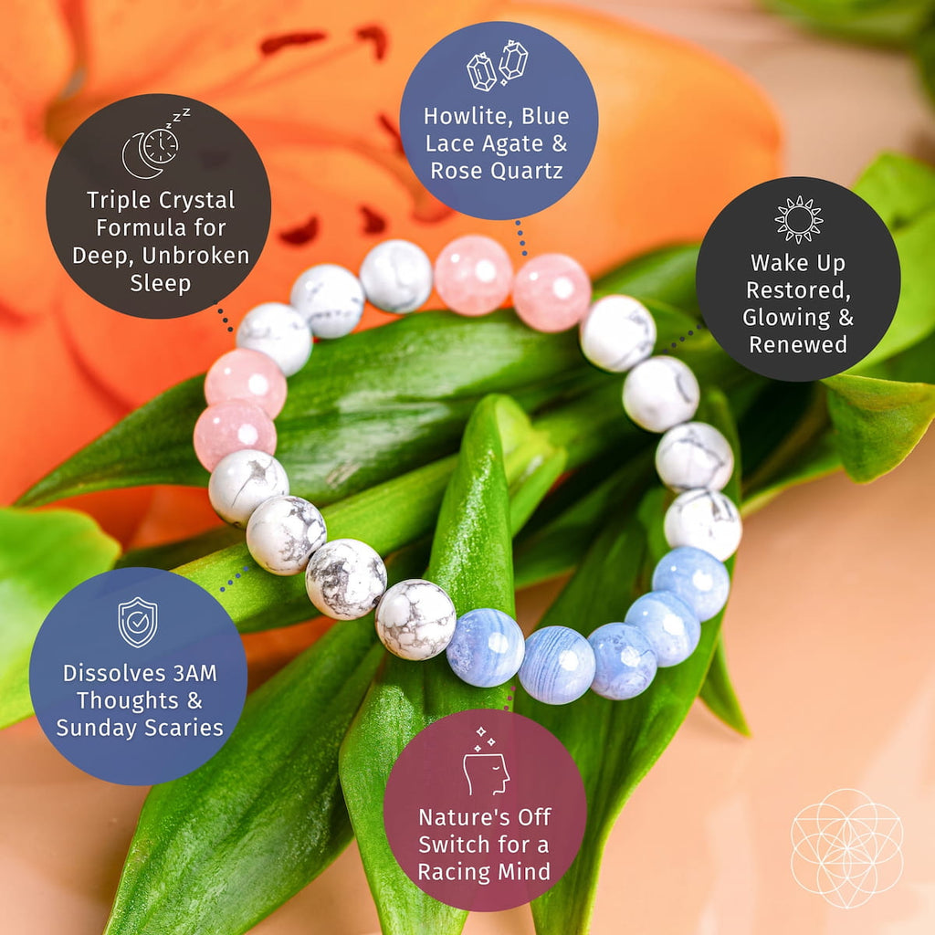 3AM Thoughts Off — Deep Sleep Crystal Bracelet