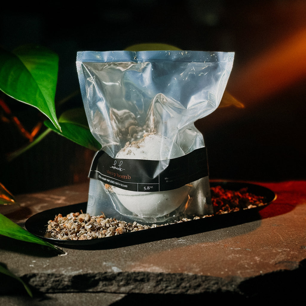 Hemp-Infused Sleep Bath Bomb