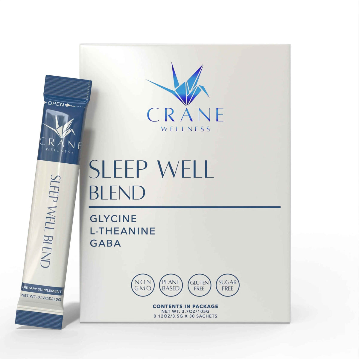 Sleep Well Blend — Glycine, GABA & L-Theanine