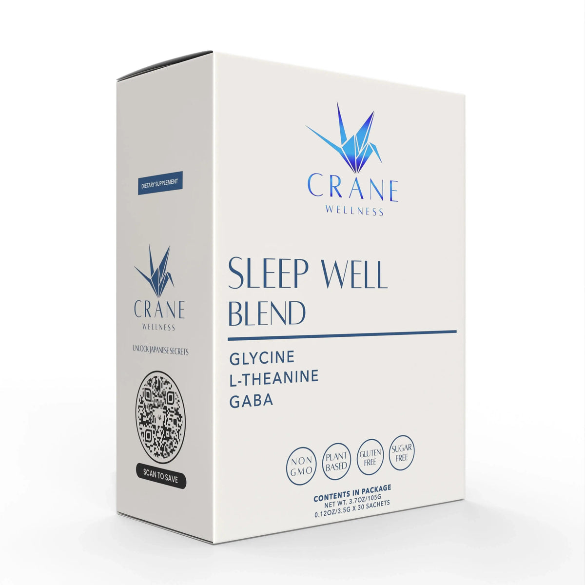 Sleep Well Blend — Glycine, GABA & L-Theanine