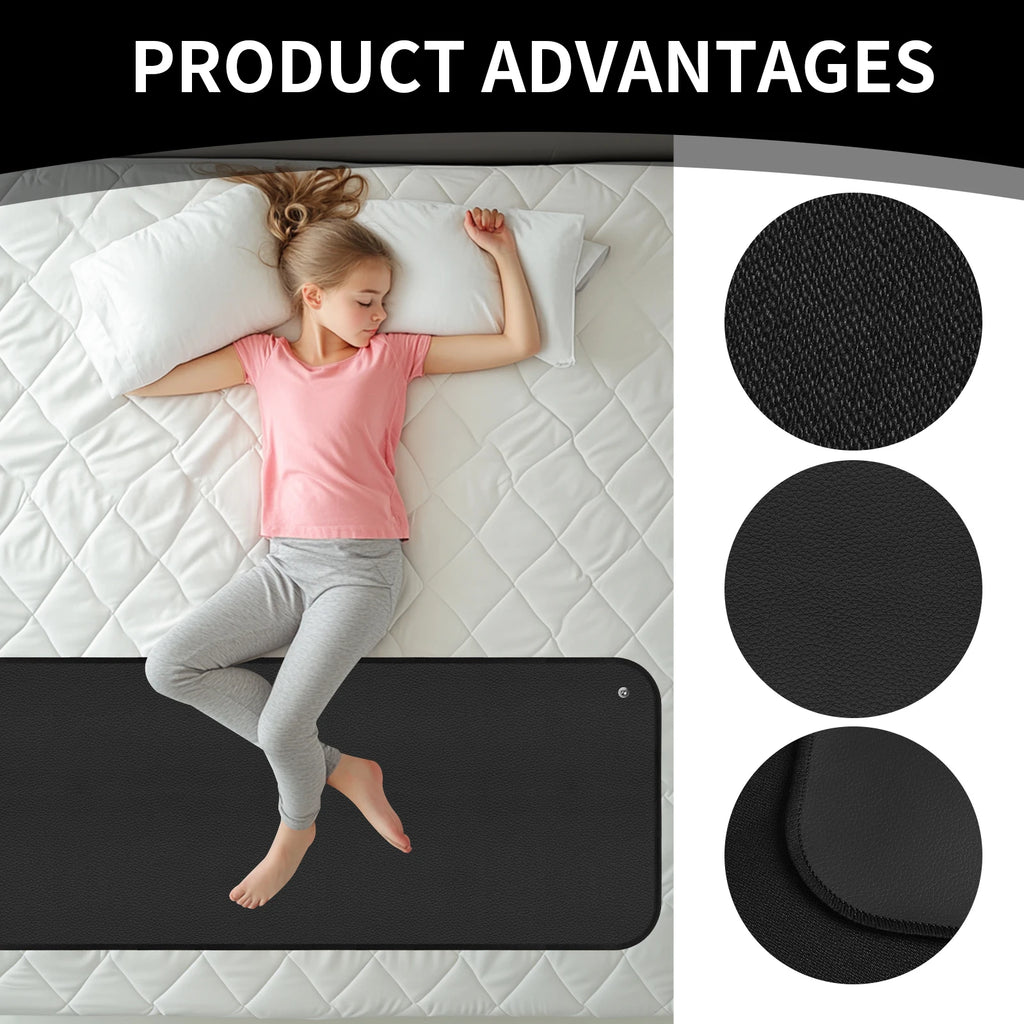 Grounding Mat for Improved Sleep Earth Mat Grounding Sheet for Improved Sleep Reduced Anxiety Pain Inflammation Relief