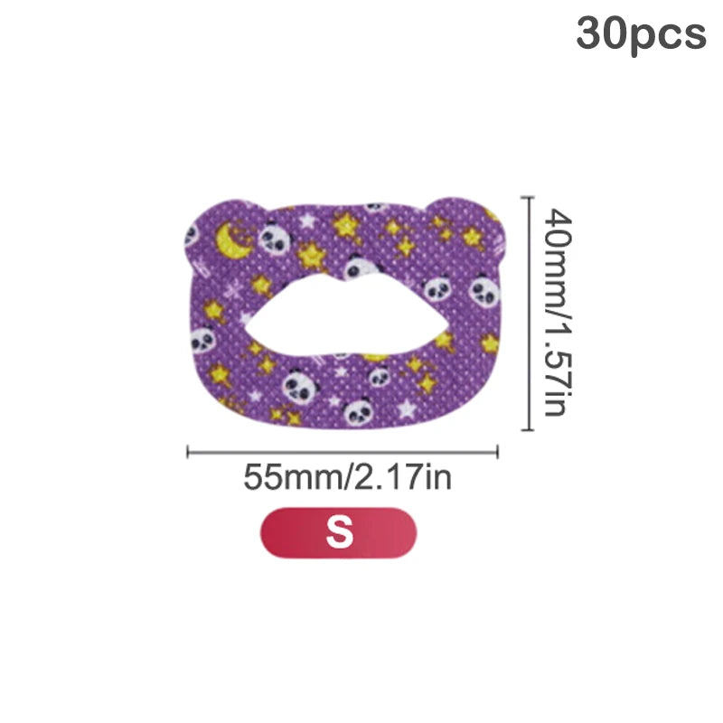 30Pcs Kids Mouth Tape for Sleeping anti Snoring Sleep Strips anti Snoring Sleep Tape Sleep Better Nose Breathing Improved Sleep