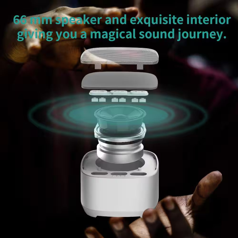 Sleep Sound White Noise Machine with Memory Function 32 Levels of Volume, 40 Natural Soothing Sounds Sleep Therapy