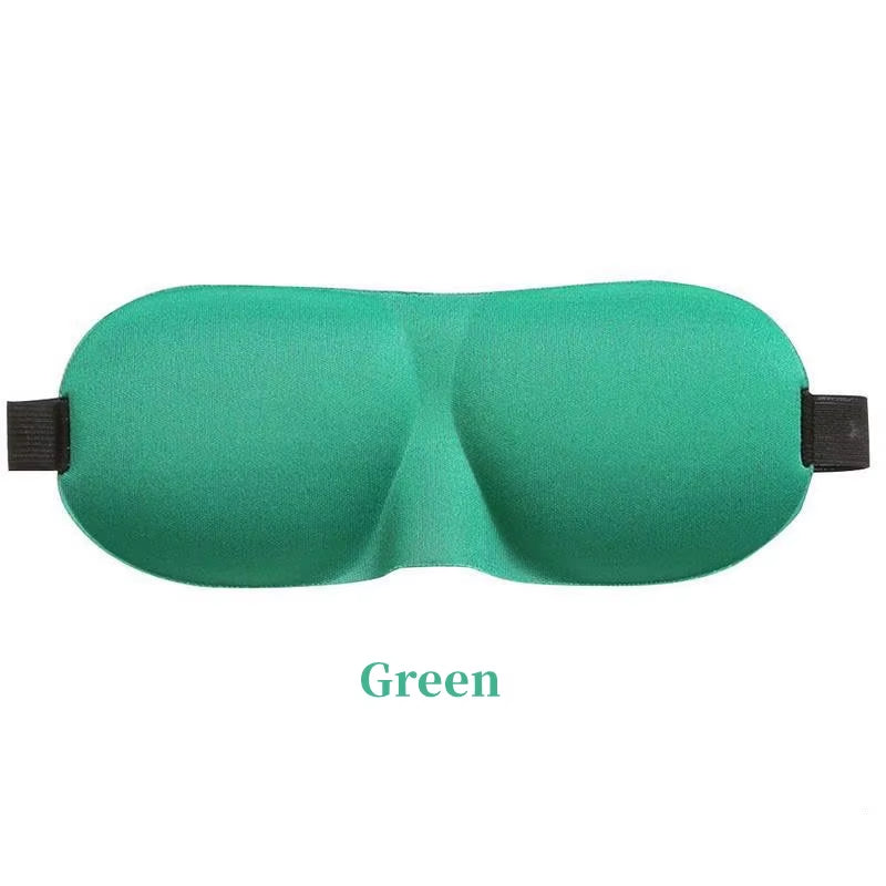 1 Pc 3D Sleep Mask Blindfold Sleep Aid Soft Memory Foam Eye Mask Suitable for Sleep Travel Blackout Sleep Mask Eye Mask Eyepatch