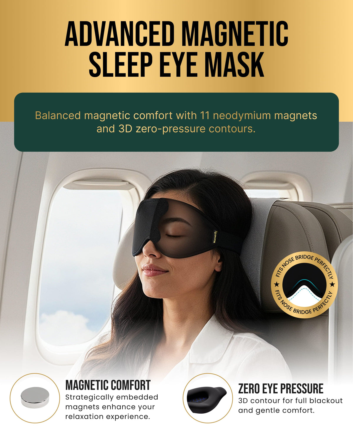 MagnetRX Magnetic Sleep Mask
