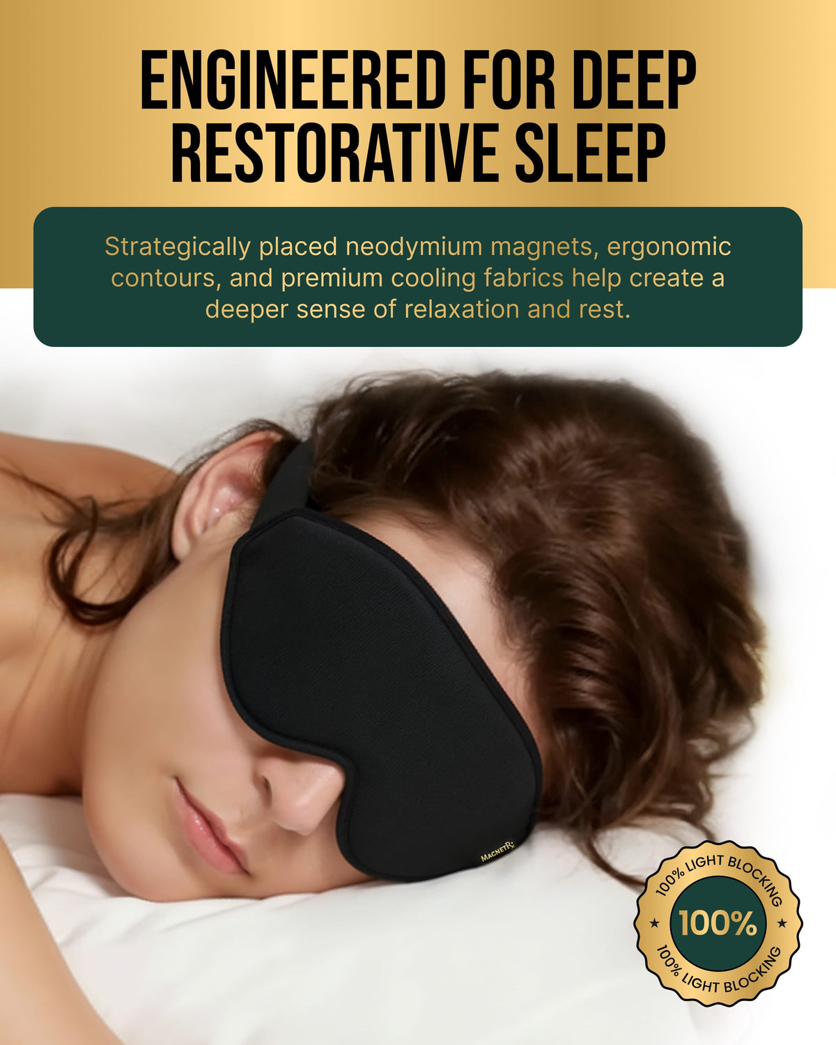 MagnetRX Magnetic Sleep Mask