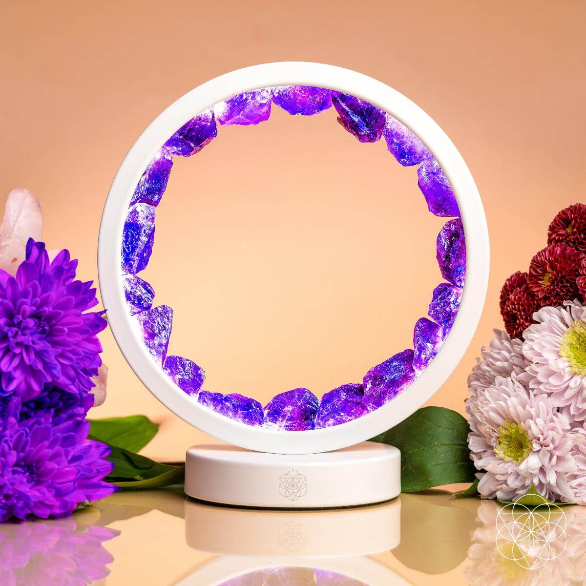 Amethyst Healing Lamp — Sleep & Atmosphere